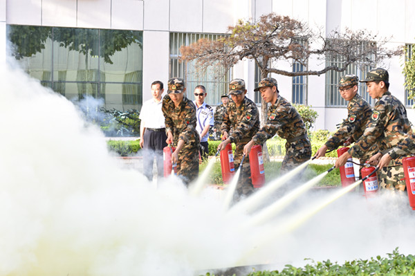 新生灭火实战汇报